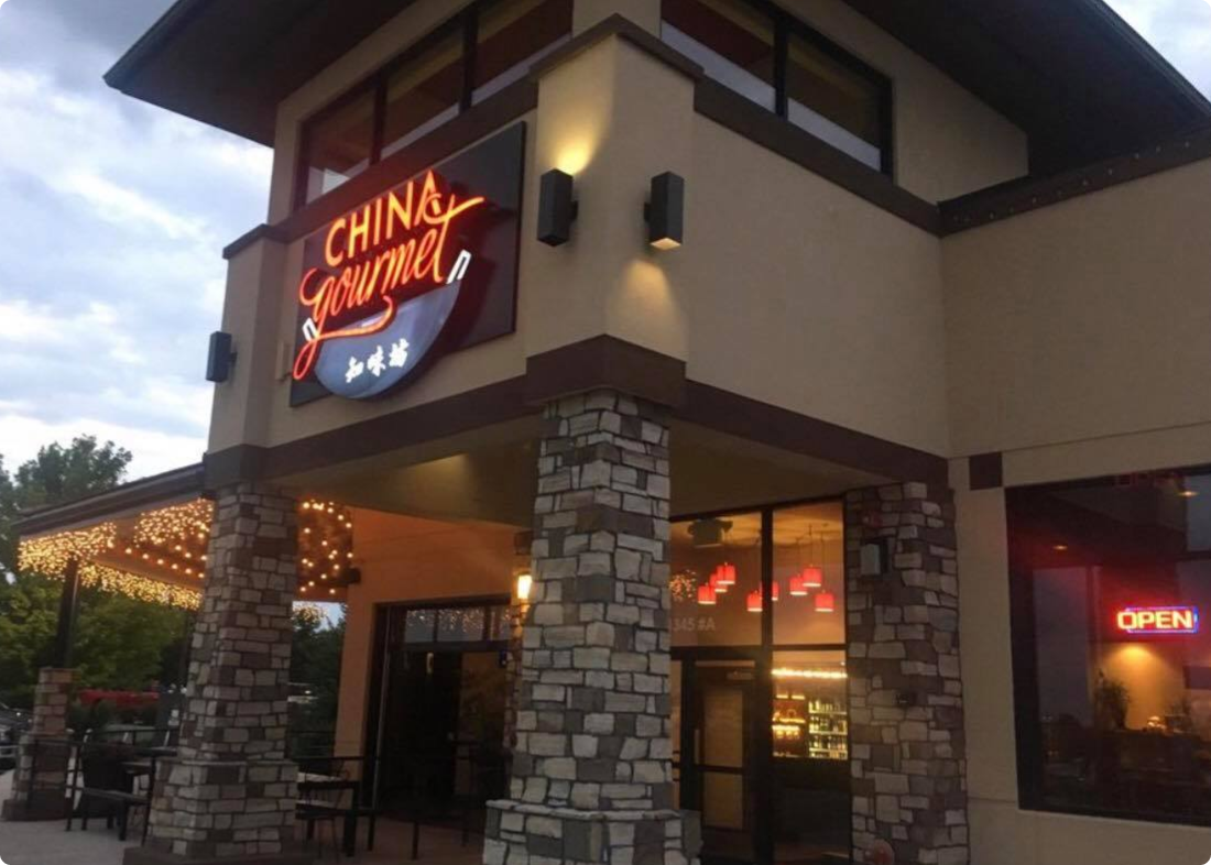 China gourmet longmont restaurant building