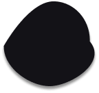 black paint blob